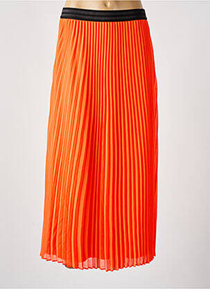 Fustă lungă portocaliu LPB femeie