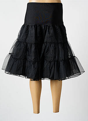 Fustă midi talie înaltă negru FOREVER FIFTIES femeie