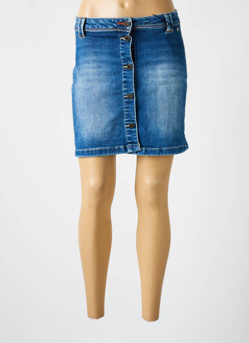 Fustă scurtă albastru FREEMAN T.PORTER femeie