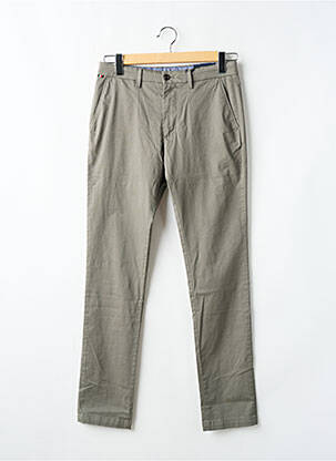 Pantalon chino elasticitate mărime normală gri TOMMY HILFIGER bărbat