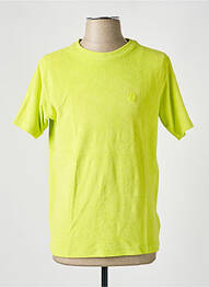 Tricou croială dreaptă mâneci scurte galben JOTT (JUST OVER THE TOP) homme