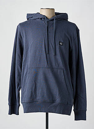 Hanorac cu glugă albastru CALVIN KLEIN bărbat