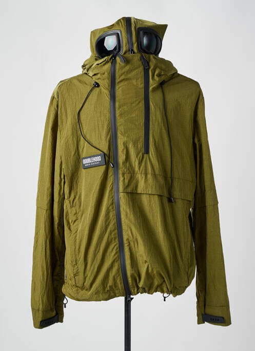 Jachete casual verde DOUBLEHOOD bărbat