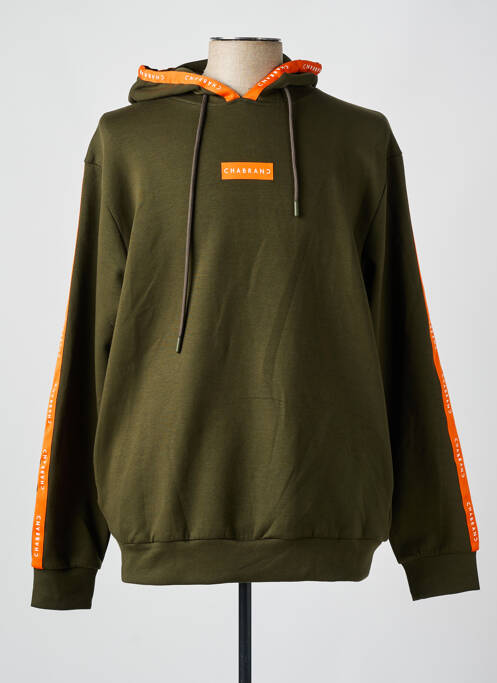 Hanorac cu glugă verde CHABRAND bărbat