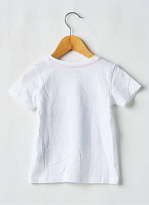 Tricou țesătură jersey mâneci scurte alb GUESS băiat