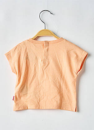 Tricou croială dreaptă mâneci scurte portocalie LEVI'S fată