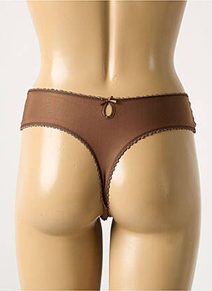 Tanga elasticitate maro FANTASIE femeie