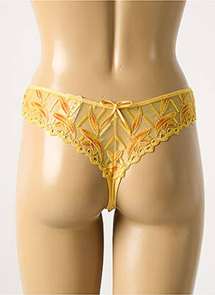 Tanga elasticitate galben SIMONE PERELE femeie