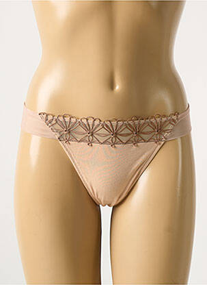 Tanga elasticitate culoare piersică WACOAL femeie