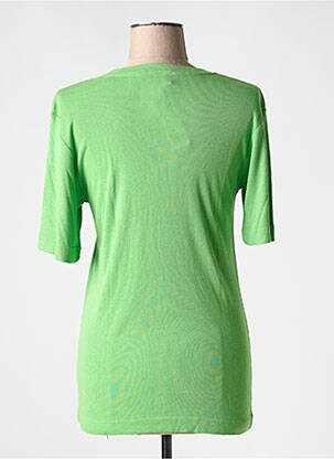 Tricou elasticitate mâneci scurte verde LE COMTE femeie
