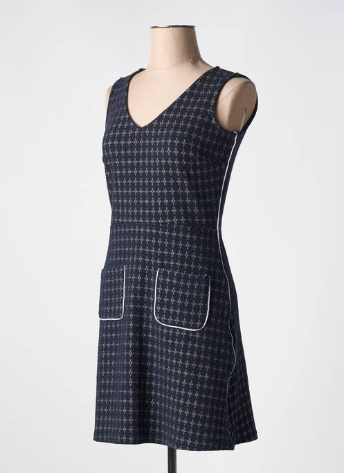 Rochie scurtă albastru FILLE A SUIVRE femeie