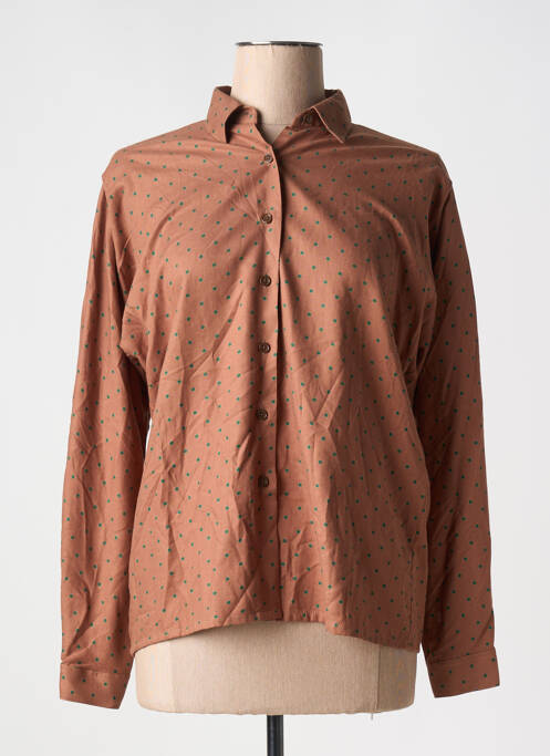 Cămașă maro LAURENT ST CYR femeie