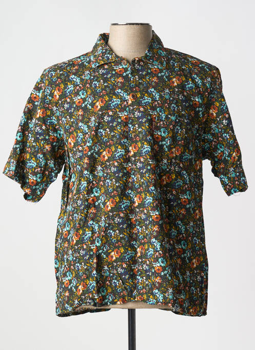 Cămașă cu mâneci scurte verde C17 bărbat