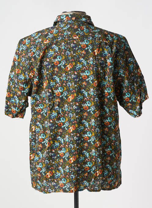 Cămașă cu mâneci scurte verde C17 bărbat