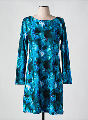 Rochie scurtă mâneci lungi mâneci lungi albastru AGATHE & LOUISE femeie
