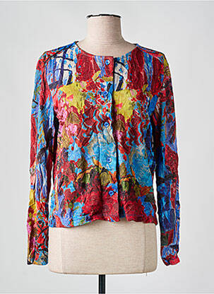 Vestă cu mâneci lungi roșu MALOKA femeie