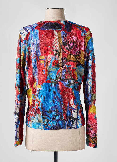 Vestă cu mâneci lungi roșu MALOKA femeie