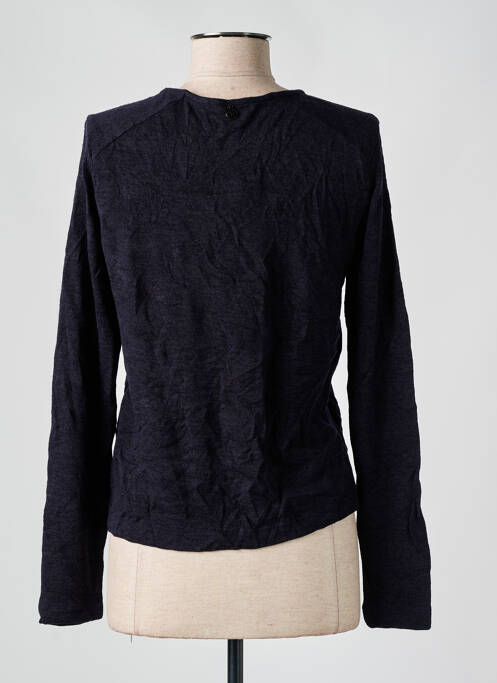 Vestă cu mâneci lungi albastru MALOKA femeie