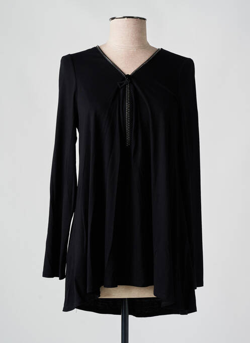 Tunică mâneci lungi negru AN II VITO femeie