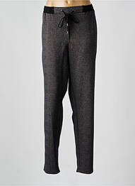 Pantalon slim talie elastică mărime normală negru BRANDTEX femme