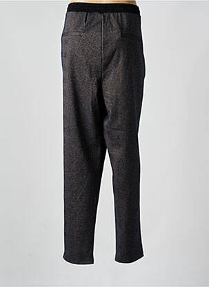 Pantalon slim talie elastică mărime normală negru BRANDTEX femeie