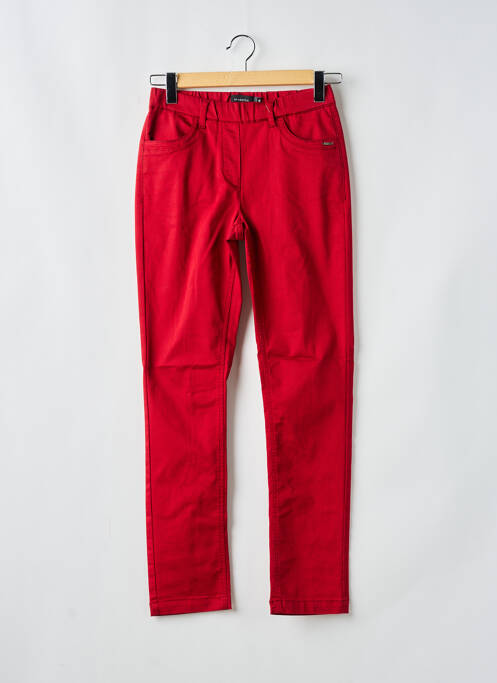 Pantalon slim roșu BRANDTEX femeie