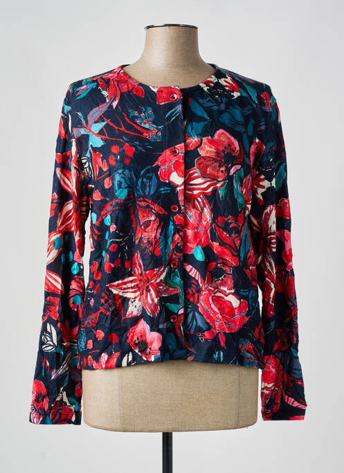 Vestă cu mâneci lungi roșu MALOKA femeie