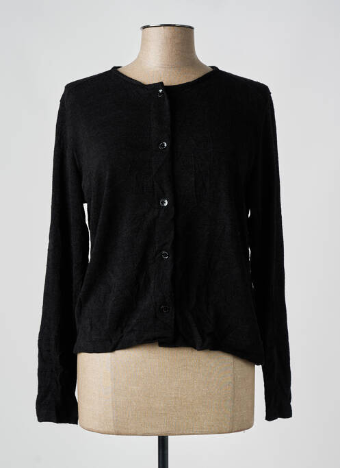 Vestă cu mâneci lungi negru MALOKA femeie