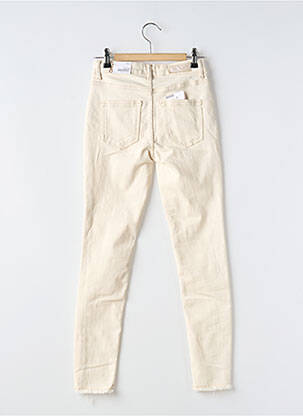 Pantalon slim buzunare bej ONLY femeie