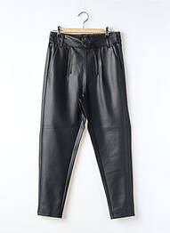 Pantalon drept talie elastică negru ONLY femeie