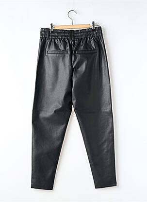Pantalon drept talie elastică negru ONLY femeie