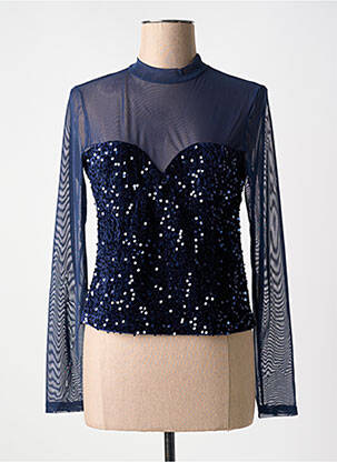 Top albastru KILKY femeie