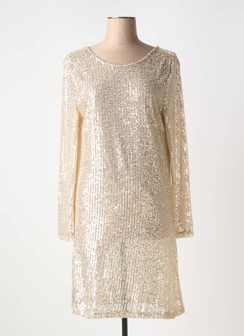 Rochie scurtă auriu JOLIFLY & JUSTINE Y femeie