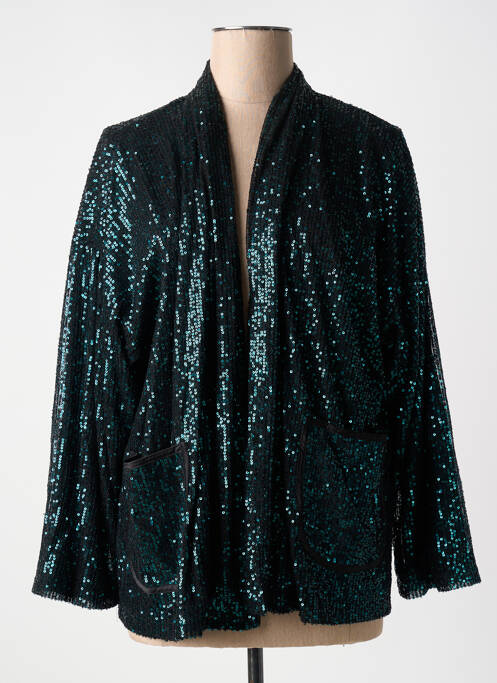 Vestă cu mâneci lungi verde KILKY femeie