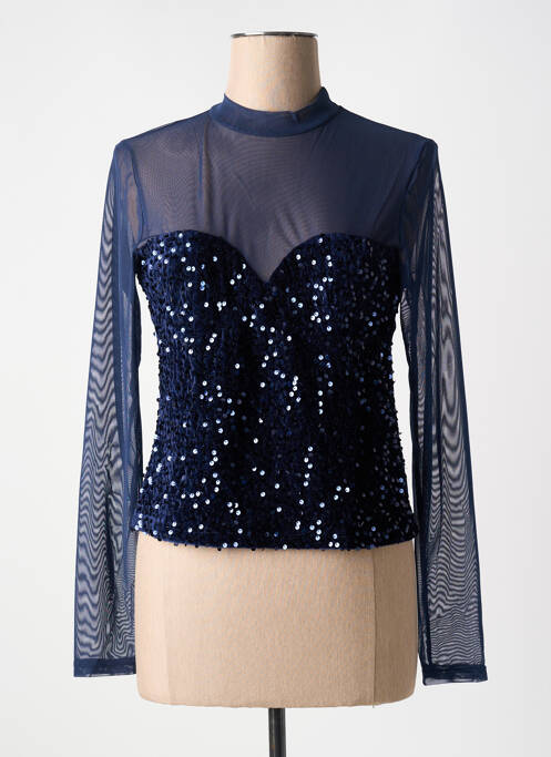 Top albastru KILKY femeie