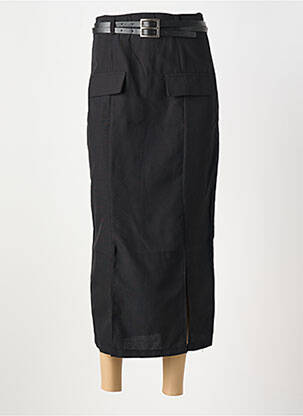 Fustă lungă negru SUFFLE femeie