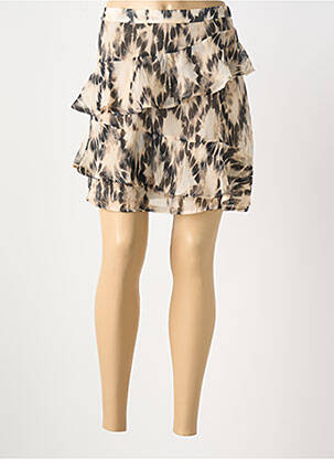 Fustă scurtă bej ONLY femeie