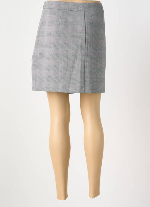 Fustă scurtă gri ONLY femeie