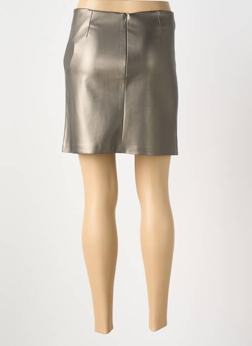 Fustă scurtă maro ORAIJE femeie