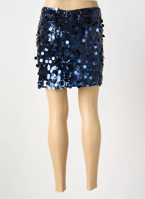 Fustă scurtă albastru PEACE N'LOVE femeie