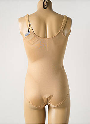 Body de lenjerie efect material satinat culoare piersică PRIMADONNA femeie