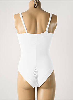 Body de lenjerie elasticitate alb COTTON CLUB femeie