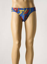 Slip de baie imprimeu fantezie albastru RASUREL homme