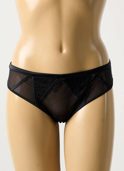 Chilot ușoară și transparentă negru RCRESCENTINI BY COTTON BLUB femme