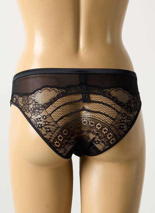 Chilot ușoară și transparentă negru RCRESCENTINI BY COTTON BLUB femme