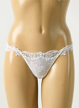 Șnur țesătură dantelă alb COTTON CLUB femme