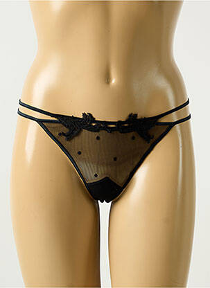 Șnur negru RCRESCENTINI BY COTTON BLUB femeie