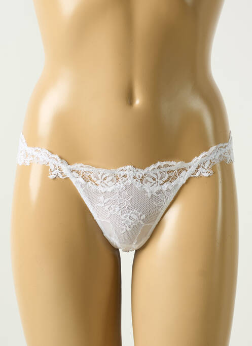 Șnur alb COTTON CLUB femeie