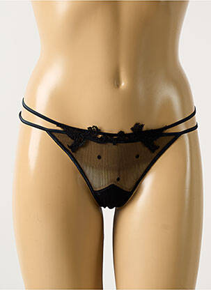 Șnur negru RCRESCENTINI BY COTTON BLUB femeie