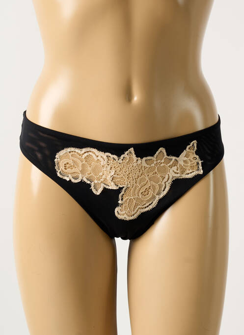 Tanga negru COTTON CLUB femeie